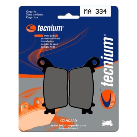 Plaquettes de frein TECNIUM route organique - MA334