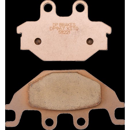 Plaquettes de frein en métal fritté pour quad/SSV