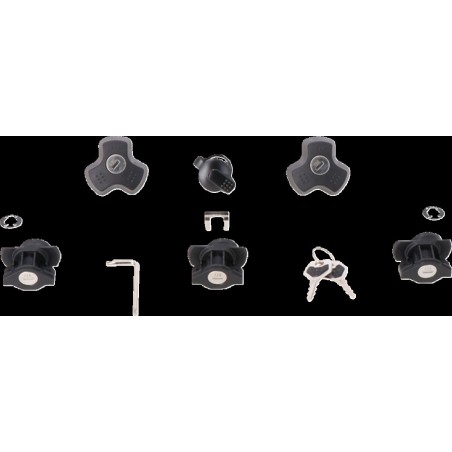 DUSC Lock Set (3 Locks + Anti-theft Devices)