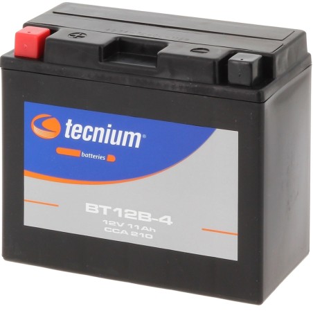 Batterie TECNIUM sans entretien activé usine - BT12B-4